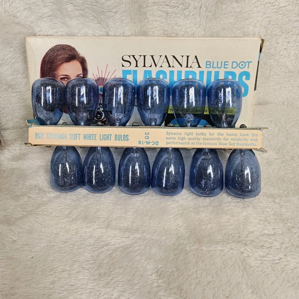 Sylvania vintage blue